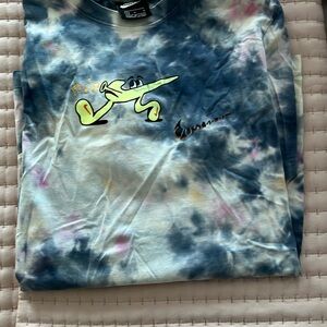 Men’s Nike Tie-Dye Revolution QR Tag Tshirt M